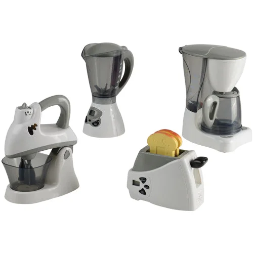 Military-themed playing characters for combat adventures-Action-Fun Appliances | Realistic Toy Mixer, Blender, Coffee Maker & Toaster