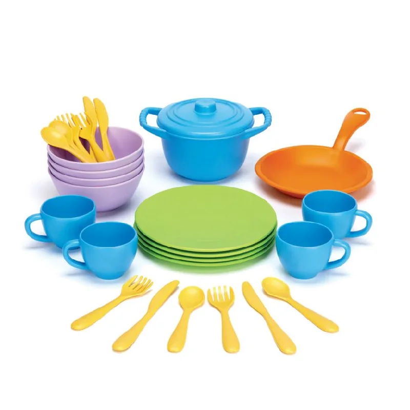 Fantasy adventure playing characters for creative play-Eco-Friendly Cookware Set - 27 Pieces