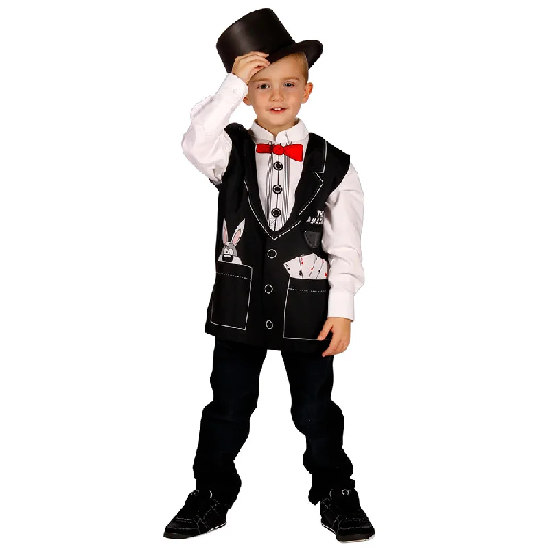 Dollhouse playing characters for mini-world adventures-Magician's Dress Up Vest | Ages 3-6 | Easy On & Personalizable