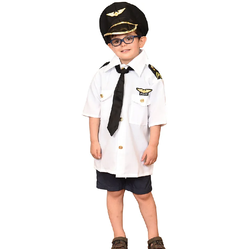 Personalized playing characters for custom role-playing-Pilot Dress-Up Outfit