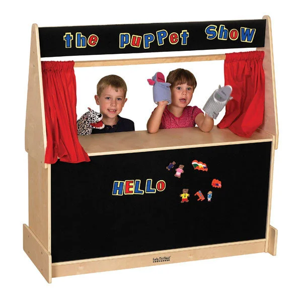 Animal playing characters for zoo-themed storytelling-Puppet Theater w/ Flannel Board