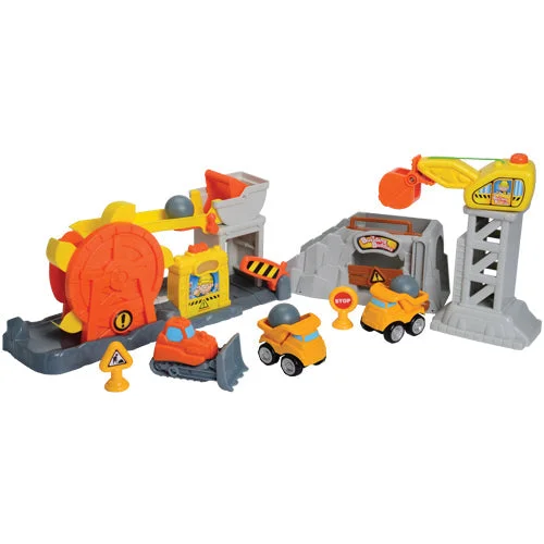 Fantasy adventure playing characters for creative play-Rock Quarry Playset